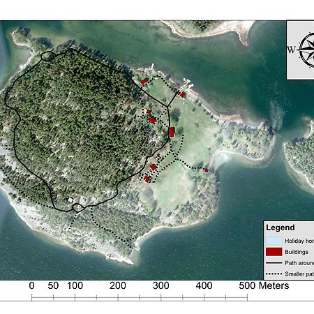 Gaerdsholmens Skaergardshemman "Eken" Villa Edsbruk Eksteriør billede